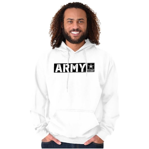 US Army Military Logo PT Training Hoodie Sweatshirt Women Men Brisco Brands X