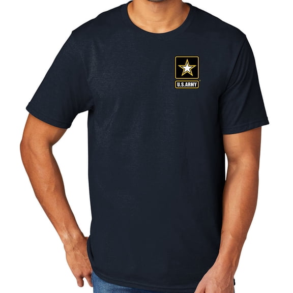 US Army Military Men's TriBlend Tee Shirt, 3XL Deep Navy Blue