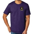 thumbnail image 1 of US Army Military Men's TriBlend Tee Shirt, 4XL Team Purple Heather, 1 of 3