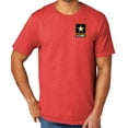thumbnail image 1 of US Army Military Men's TriBlend Tee Shirt, Large Bright Red Heather, 1 of 3