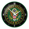 thumbnail image 1 of US Army: Modern Disc Wall Clock, 1 of 14