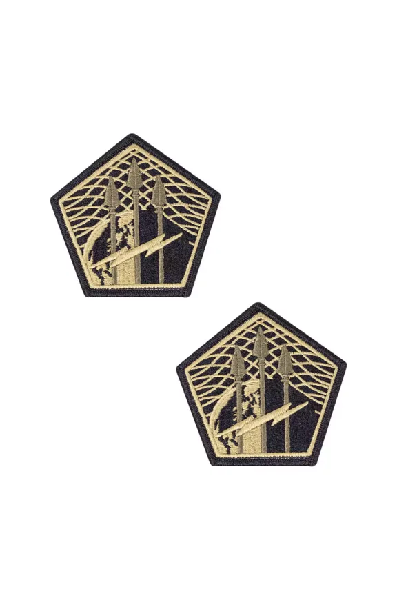 US Army Patch Cyber Command Embroidered on OCP Uniform Official Licensed - 2pcs