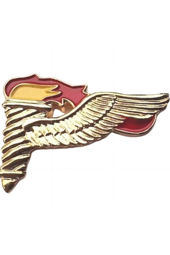 US Army Pathfinder Badge Novelty Hat Lapel Pin Torch Wing 11/4" 1"