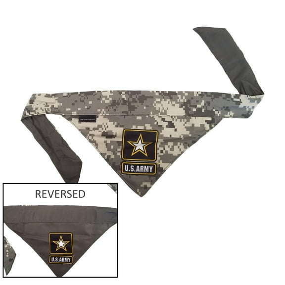 US Army Pet Reversible Bandana - Medium