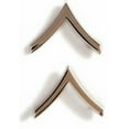 thumbnail image 1 of US Army Private Gold Collar Rank Insignia, 1 of 1