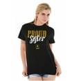thumbnail image 1 of US Army Proud Sister Military Logo Women's Graphic T Shirt Tees Brisco Brands S, 1 of 1
