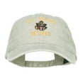 thumbnail image 1 of US Army Retired Military Embroidered Washed Cap - Stone Grey OSFM, 1 of 5