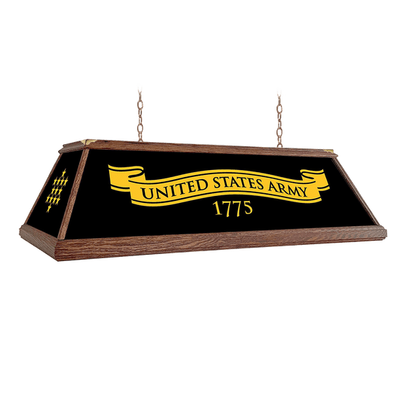 US Army: Ribbon - Premium Wood Pool Table Light