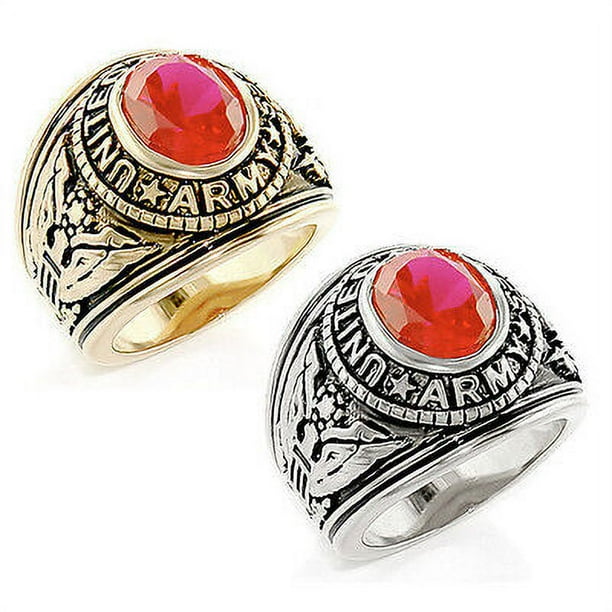 US Army Ring United States Armed Forces Military Rings Surplus of Silver Gold Walmart Business Supplies
