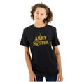 thumbnail image 1 of US Army Sister Military Logo Ribbon Women's Graphic T Shirt Tees Brisco Brands S, 1 of 5