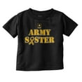 thumbnail image 1 of US Army Sister Military Logo Ribbon Youth T Shirt Tee Girls Infant Toddler Brisco Brands 12M, 1 of 5