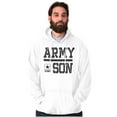 thumbnail image 1 of US Army Son Military Star Logo Hoodie Hooded Sweatshirt Men Brisco Brands X, 1 of 6