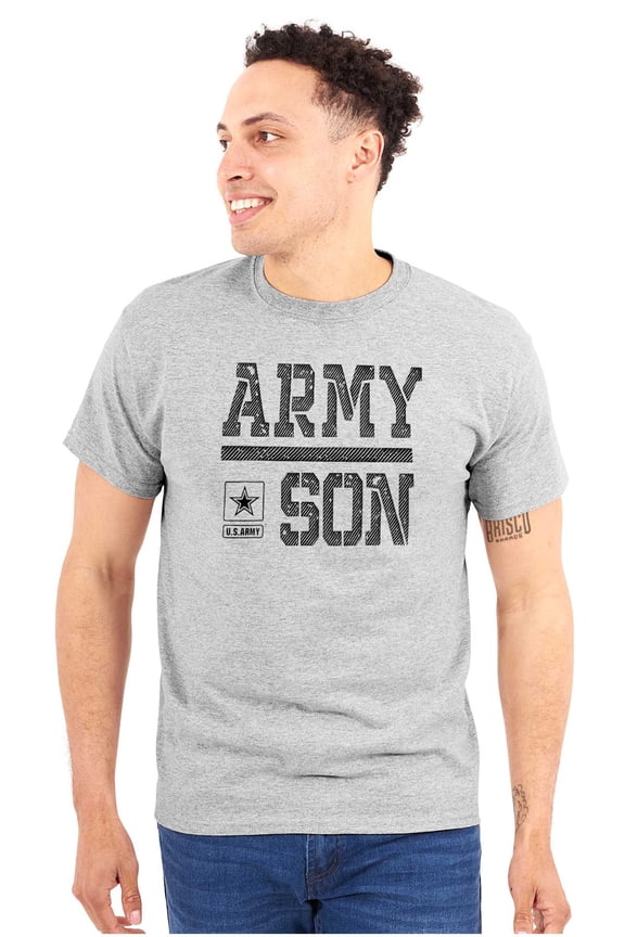 US Army Son Military Star Logo Men Big & Tall Graphic Tee Brisco Brands 2X