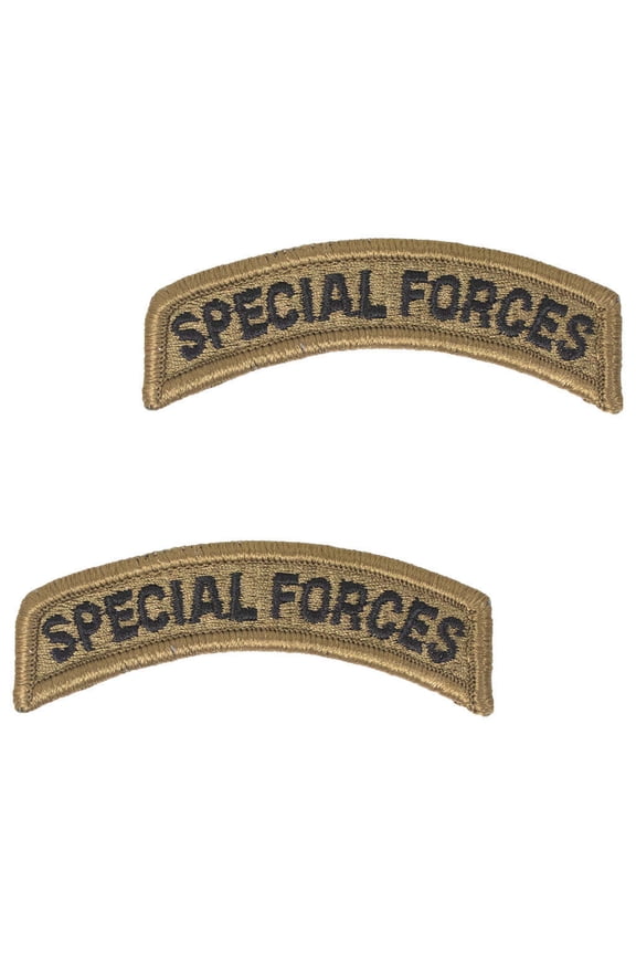 US Army Special Forces Tab Embroidered on OCP Uniform Official Licensed - 2pcs