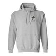 thumbnail image 1 of US Army Star Black Ink Left ChestAdult Hooded Sweatshirt, 1 of 3
