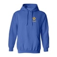 thumbnail image 1 of US Army Star Gold Ink Left Chest Adult Hooded Sweatshirt, 1 of 3