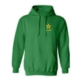 thumbnail image 1 of US Army Star Gold Ink Left Chest Adult Hooded Sweatshirt, 1 of 3