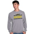 thumbnail image 1 of US Army Star Logo Duty Honor Courage Unisex Plus Size Long Sleeve Shirt Brisco Brands 2X, 1 of 4