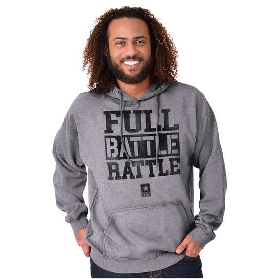 US Army Star Logo Full Battle Rattle Hoodie Sweatshirt Women Men Brisco Brands X