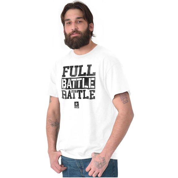 US Army Star Logo Full Battle Rattle Men's Graphic T Shirt Tees Brisco Brands X