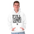 thumbnail image 1 of US Army Star Logo Full Battle Rattle Unisex Plus Fleece Graphic Hoodie Brisco Brands 2X, 1 of 5