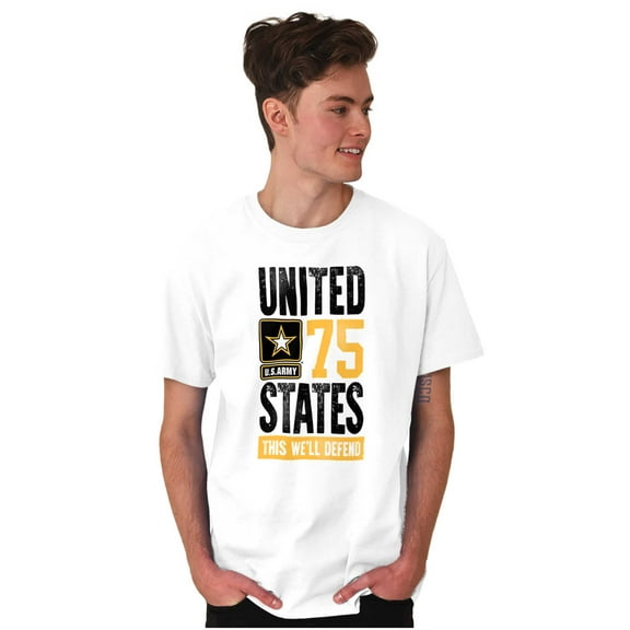 US Army Star Logo Retired Military Men's Graphic T Shirt Tees Brisco Brands S