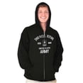 thumbnail image 1 of US Army Star Logo This We’ll Defend Unisex Plus Size Zip Hoodie Brisco Brands 3X, 1 of 5