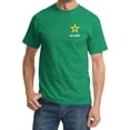 thumbnail image 1 of US Army Star Logo White Chest Print T-shirt, 6XL Kelly, 1 of 2