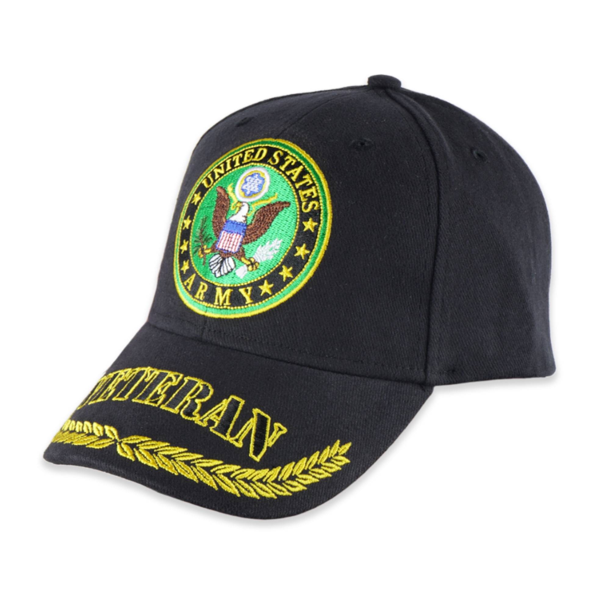 US Army Veteran Hat for Men and Women Officially Licensed product Adjustable strap Baseball Cap