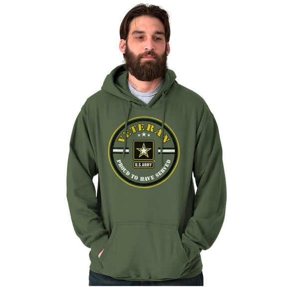 US Army Veteran Proud To Have Served Hoodie Sweatshirt Women Men Brisco Brands S