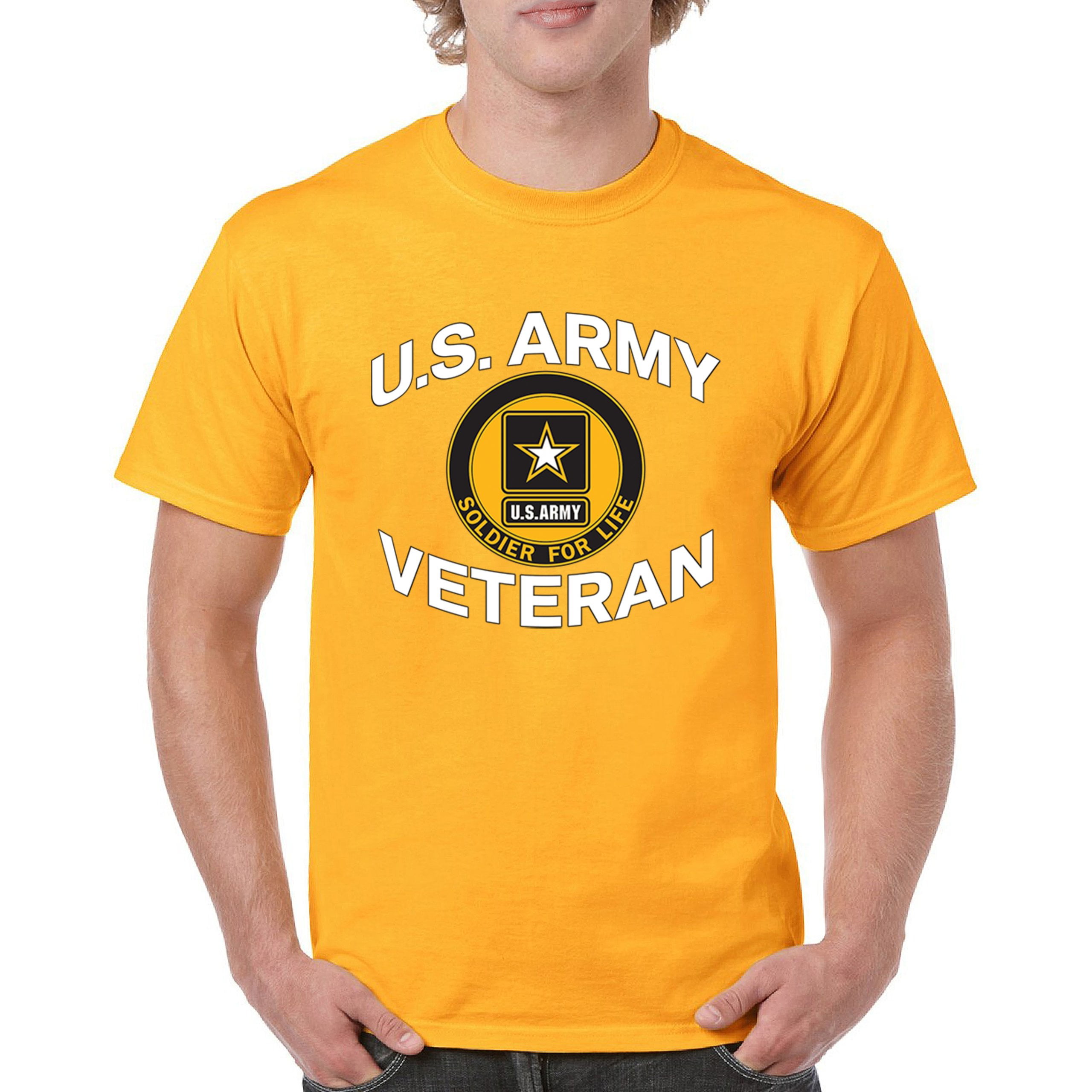 US Army Veteran Soldier For Life Tshirt Military Pride DD 214