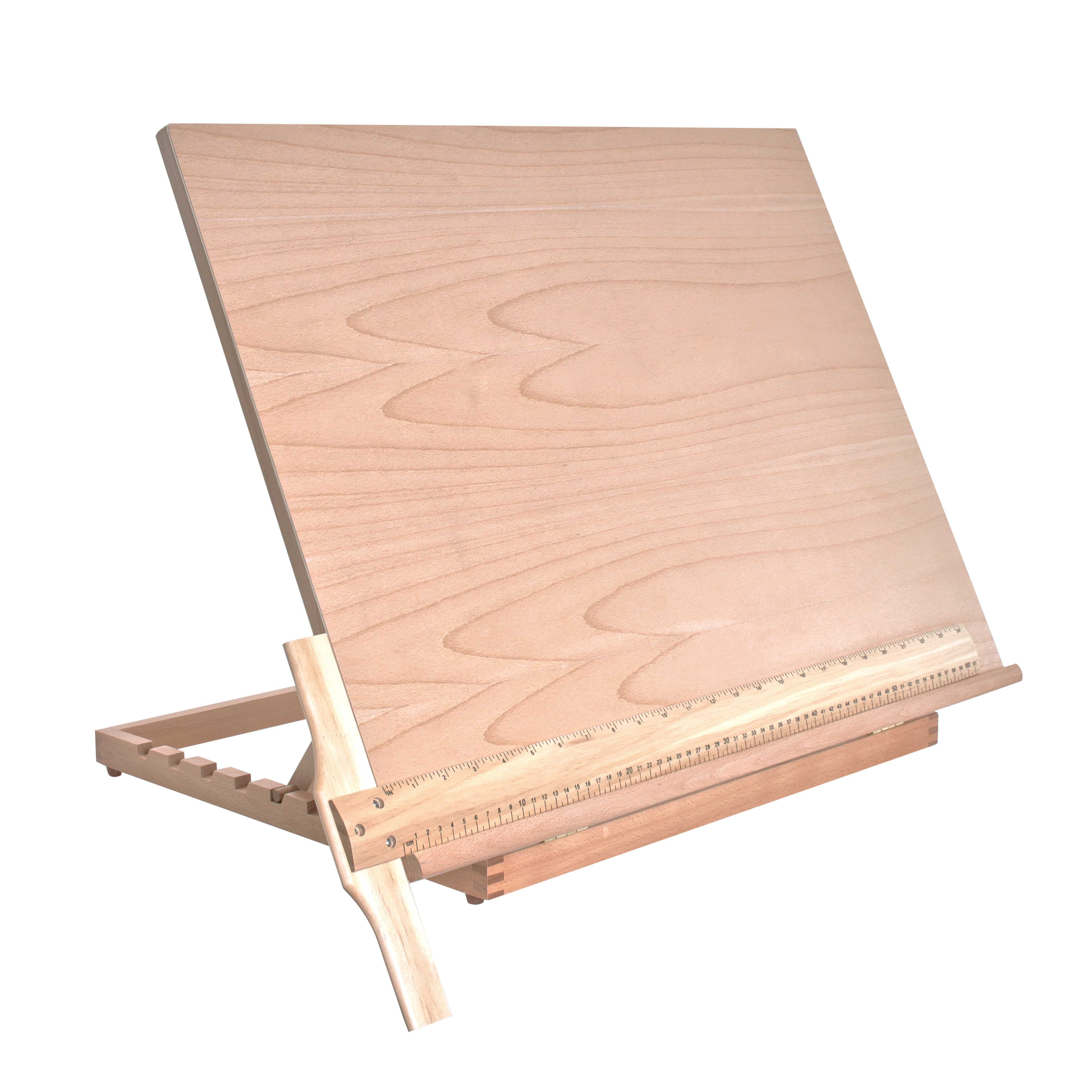 US Art Supply Extra Large Adjustable Wood Artist Drawing & Sketching Board  