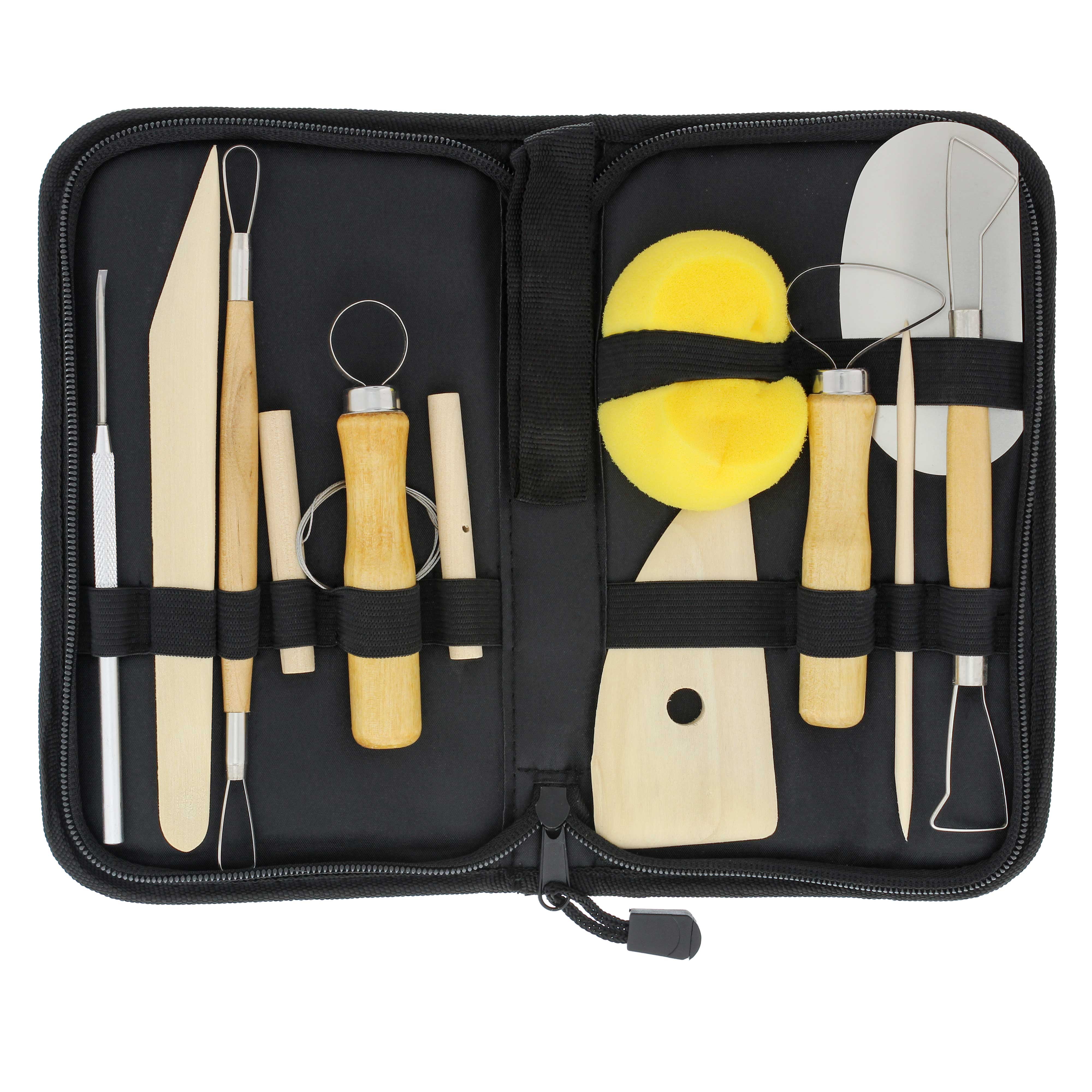 National Artcraft Potter's Tool Kit Contains 8 Essential Tools for