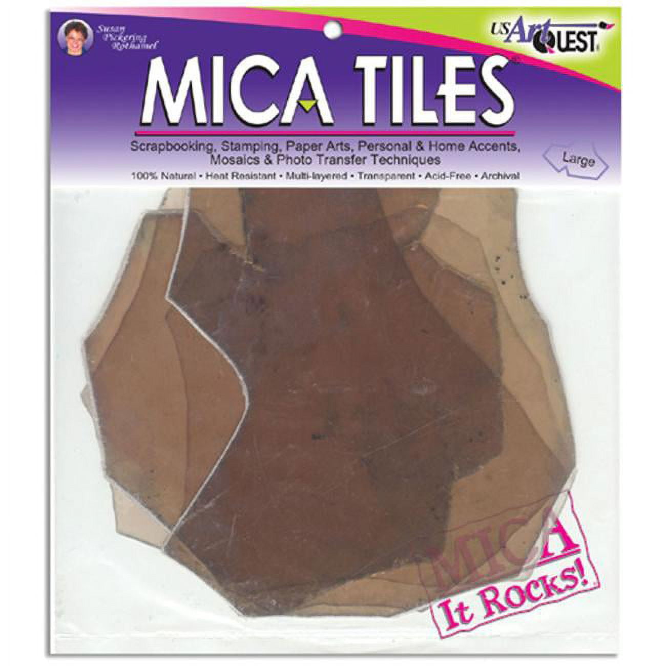 USARTQUEST US Artquest Mica Tiles 6"X8"-2oz