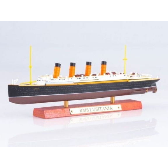 US Atlas RMS Lusitania Cruise ship Diecast 1:1250 Scale Boat Model Toys Collect