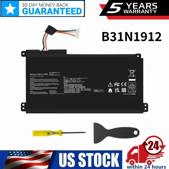 US B31N1912 Battery For ASUS VivoBook E410 E410MA L410MA E510 E510MA L510 L510MA