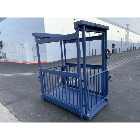 US-BC8030 "Big Blue" Cattle Livestock Scale (1,000 lb x 1 lb)