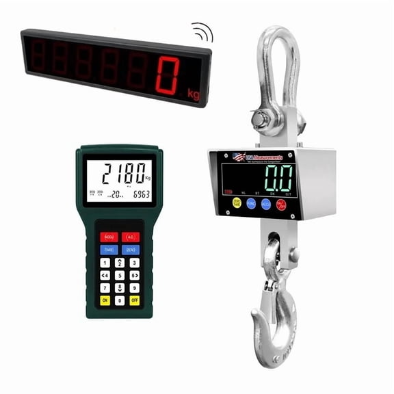 US-BL10KSS Crane Scale 10,000 lb with 4" Scoreboard