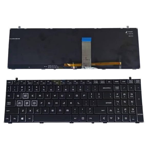 US Backlit Keyboard For Gateway GGNC71719 GGNC71719-BK Shinelon T50 KBDR15A009-4011 14G5J852BUSL 7Z-KP7GC TFM14G53USJ852B