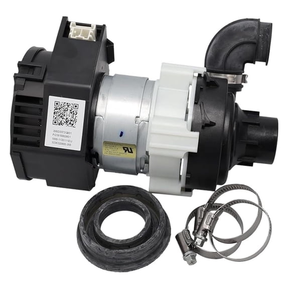 US-Based Supplier - WD19X25700 Circulation Pump Kit Part - Compatible With Dishwasher - Replaces WD19X25460 WD19X26055 WD19X26056 4959375 AP6978194 PS12741248 EAP12741248