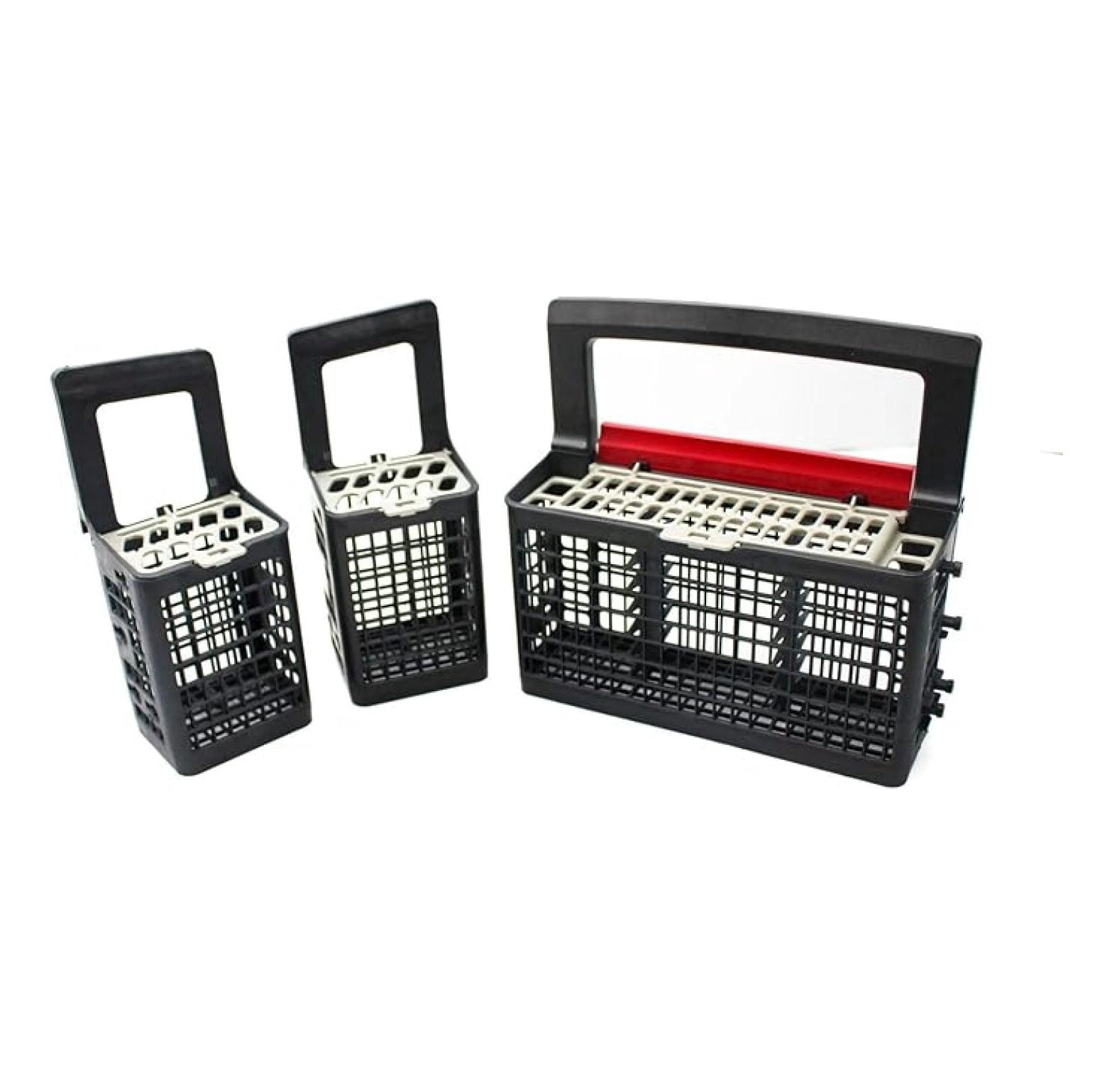 US-Based Supplier - WD28X22867 Dishwasher Silverware Basket Assembly - Compatible With Appliances Dishwasher - Replaces WD28X20151 WD28X20152 WD28X20154 WD28X20155 WD28X22624 WD28X22625 4466845