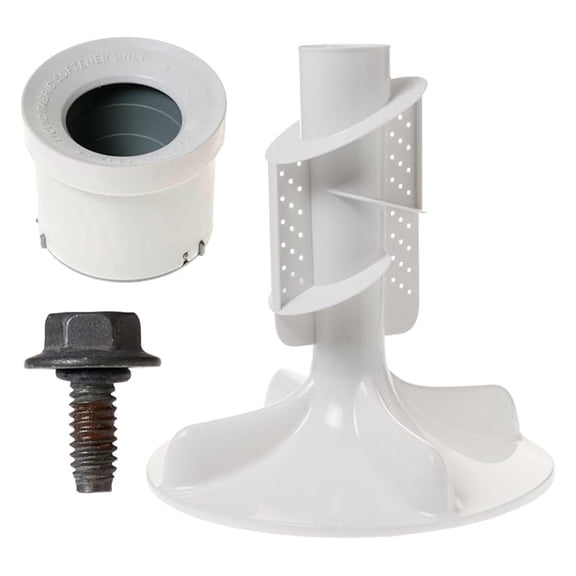 US-Based Supplier  WH43X30957 Washer Agitator Assembly 17" H 17" D WH43X24454 Fabric Softener Dispenser Cup WH02X24374 SCR 1/4-20, 2A SINULOC Screw KIT Compatible with , Hotpoint Washers