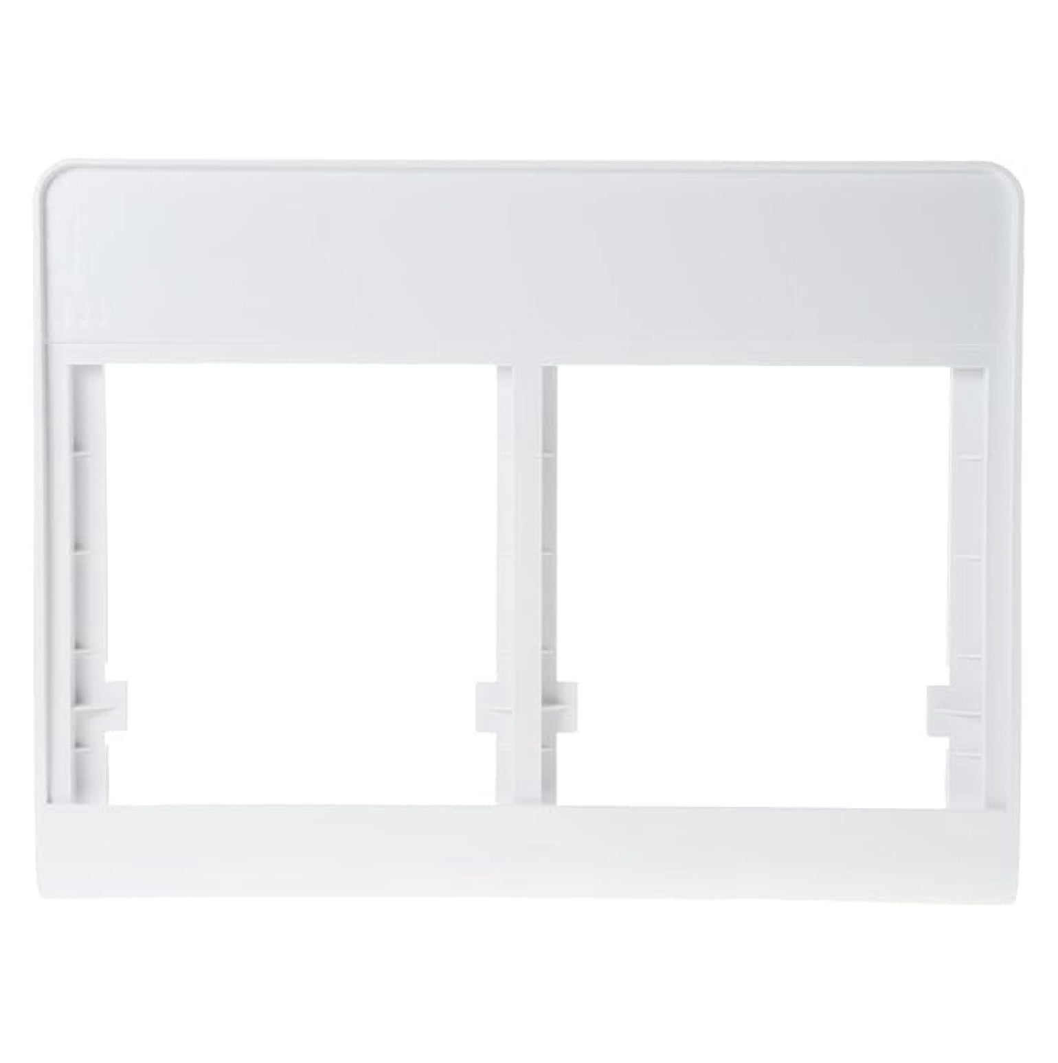 US-Based Supplier – WR17X11662 Genuine Vegetable Drawer Shelf 2 5/8" H x 18 3/4" W x 24 1/2" L Frame Replaces WR17X11662, WR17X11661, WR32X10855 Compatible With and Hotpoint Refrigerators