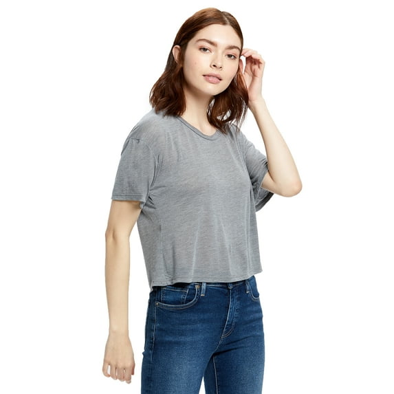 US Blanks Ladies' 4.2 oz. Boxy Open Neck Top - US309