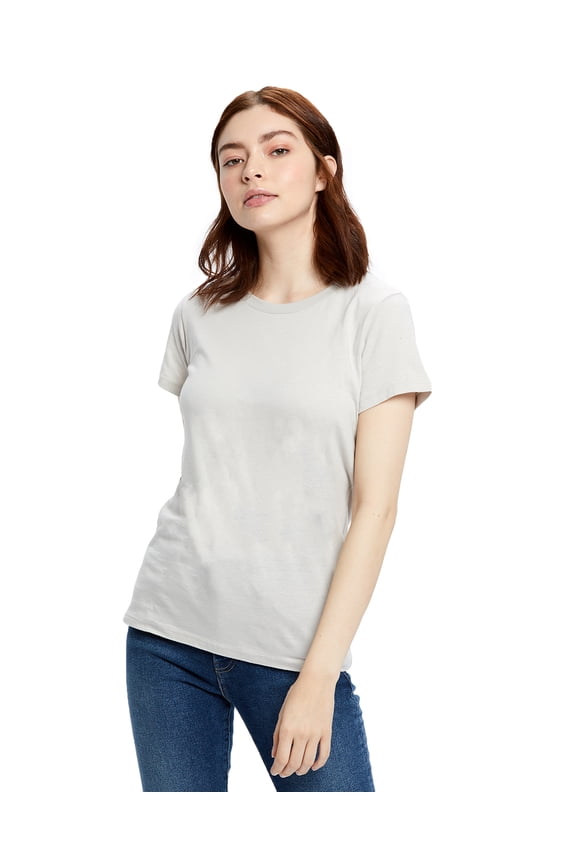 Ladies' Made in USA Short Sleeve Crew T-Shirt - US100