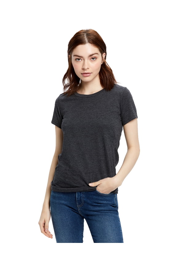 Ladies' Made in USA Short Sleeve Crew T-Shirt - US100