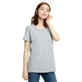 thumbnail image 1 of US Blanks Ladies' Short-Sleeve Loose Fit Boyfriend Tee - US115, 1 of 4