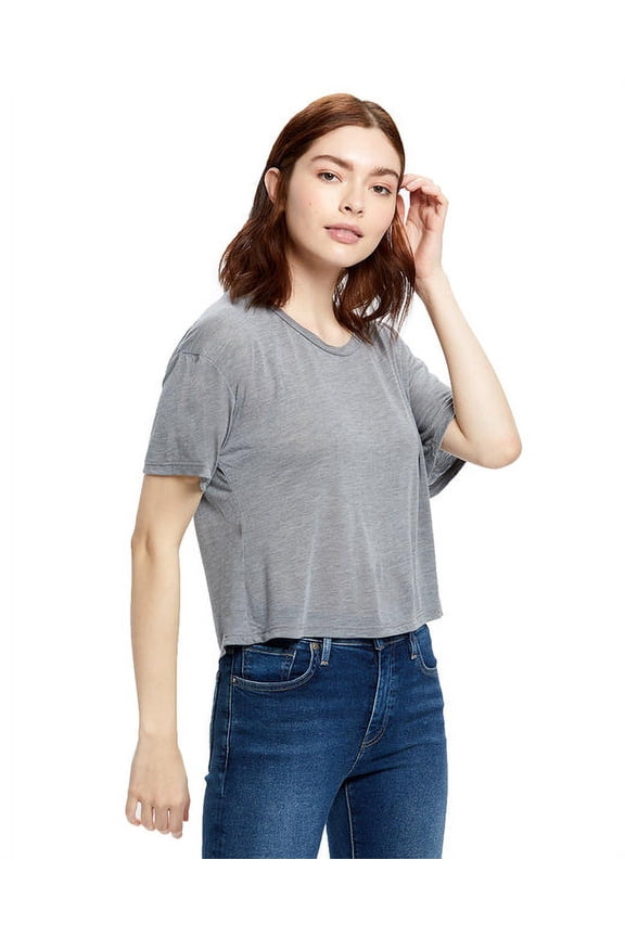 US309 Women's 4.2 oz. Boxy Open Neck Top