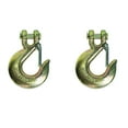 thumbnail image 1 of US Cargo Control 3/8 Inch Grade 70 Clevis Slip Hook with Safety Latch 2 Pack, 1 of 2