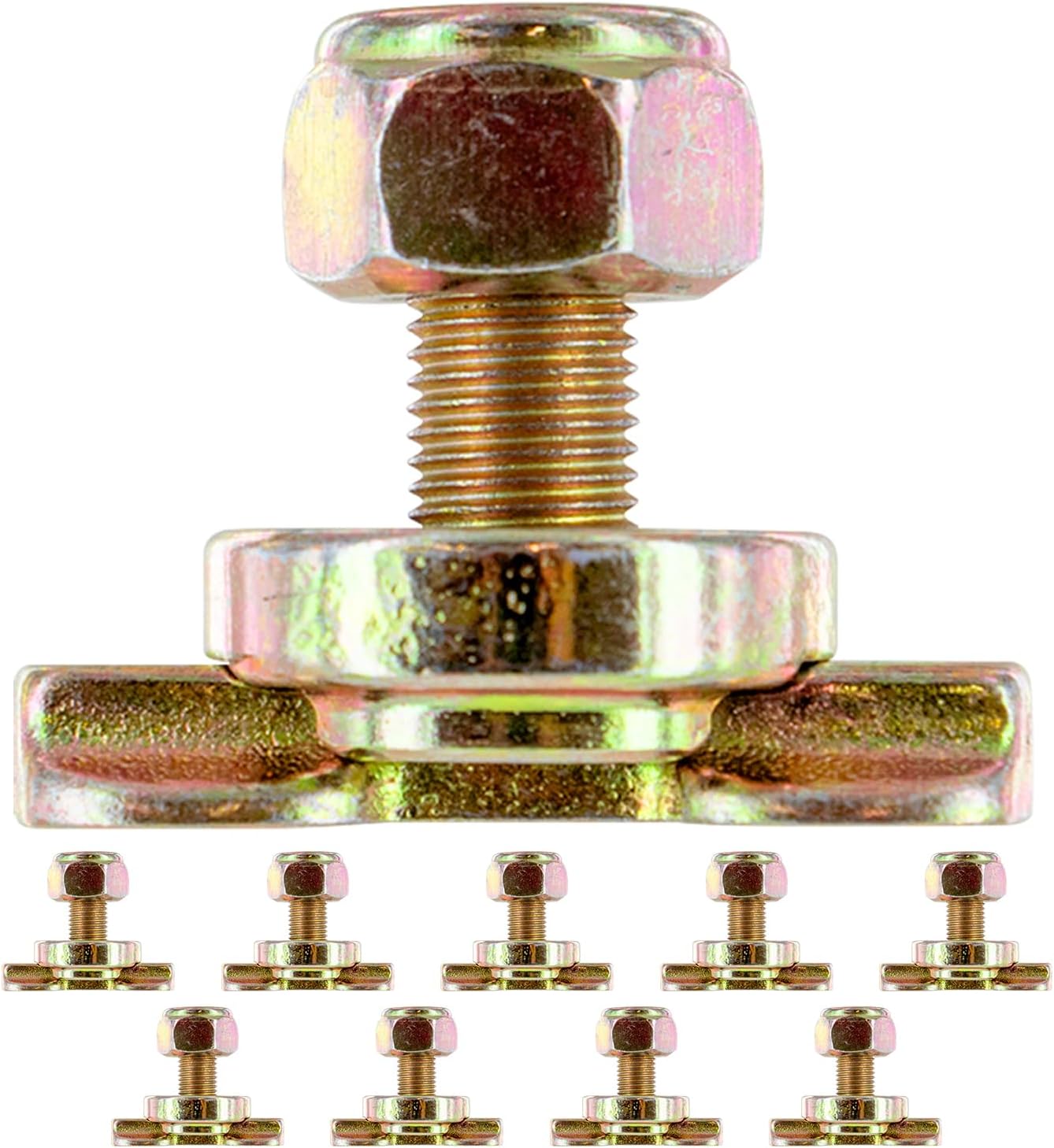 US Cargo Control L Track Double Lug Threaded Stud Fitting, Use with L